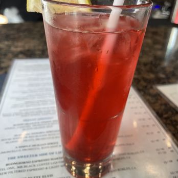 MiraMare Ristorante - Hibiscus Gin & Tonic - Italian Near Me - Naples, Florida MiraMare Ristorante - Hibiscus Gin & Tonic - Italian Near Me - Naples, Florida
