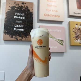 Odd One Out - champion milk tea w cream foam - Coffee & Tea Near Me - Los Angeles, California