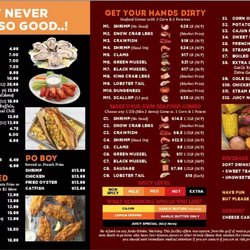 Juicy Seafood - Juicy Seafood Bowling Green menu