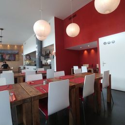Seating area.