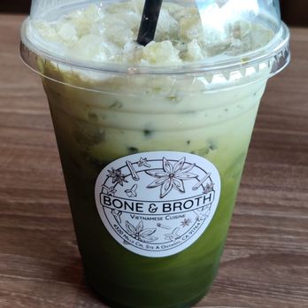 Bone & Broth - Green Thai Tea - Vietnamese Near Me - Ontario, California