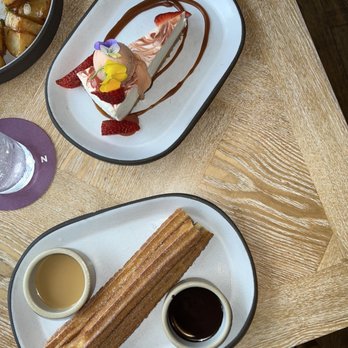 Maximón - Desserts: Churro and cheesecake - Latin American Near Me - Baltimore, Maryland Maximón - Desserts: Churro and cheesecake - Latin American Near Me - Baltimore, Maryland