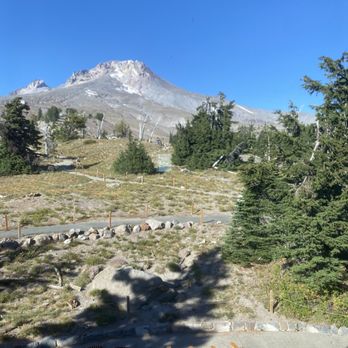 Rams Head Bar - View from our table - Bars Near Me - Timberline Lodge, Oregon