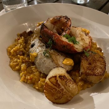 Basalt - Mixed seafood paella - New American Near Me - Honolulu, Hawaii Basalt - Mixed seafood paella - New American Near Me - Honolulu, Hawaii