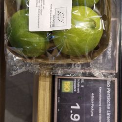 EDEKA Birol - Persische Bio(???) Limetten aus Columbien