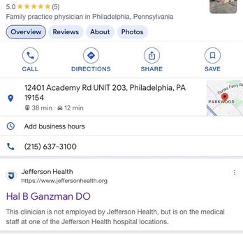 Hal B Ganzman, DO - Photo of Doctor Ganzman and his parkwood office address. - Family Practice Near Me - Philadelphia, Pennsylvania Hal B Ganzman, DO - Photo of Doctor Ganzman and his parkwood office address. - Family Practice Near Me - Philadelphia, Pennsylvania