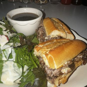 Prost Wine Bar and Charcuterie - French dip -still dreaming about it - Wine Bars Near Me - Frankenmuth, Michigan