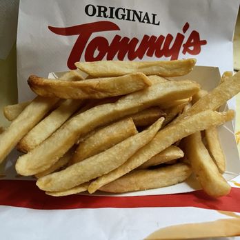 Original Tommy's - Fries, not so well done. They look a little sad. - Burgers Near Me - Fountain Valley, California Original Tommy's - Fries, not so well done. They look a little sad. - Burgers Near Me - Fountain Valley, California