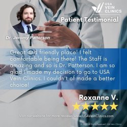 USA Vein Clinics - Patient Testimonial - Dr. Jeromy Patterson