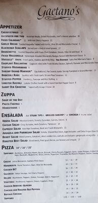 Menu photo 4 Gaetanos Stoneham, MA