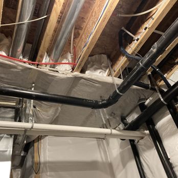 Hadfield Handyman - We installed blown in insulation into the ceiling above the furnace to dampen the sound when the furnace kicks on. - Handyman Near Me Hadfield Handyman - We installed blown in insulation into the ceiling above the furnace to dampen the sound when the furnace kicks on. - Handyman Near Me