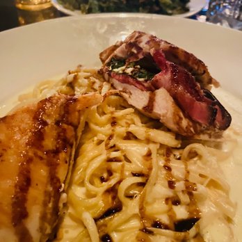 Char Steakhouse & Oyster Bar - Chicken bijan $26 stuffed with bacon and goat cheese! Amazing - Steakhouses Near Me - Springfield, Missouri Char Steakhouse & Oyster Bar - Chicken bijan $26 stuffed with bacon and goat cheese! Amazing - Steakhouses Near Me - Springfield, Missouri