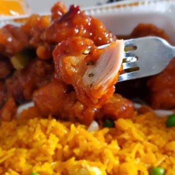 Andy Nice House Restaurant - General Tso Chicken Lunch special w/ Fried Rice. - Chinese Near Me - Orlando, Florida