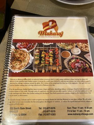 Menu photo 7 Maharaj Indian Grill Chicago, IL Menu photo 7 Maharaj Indian Grill Chicago, IL