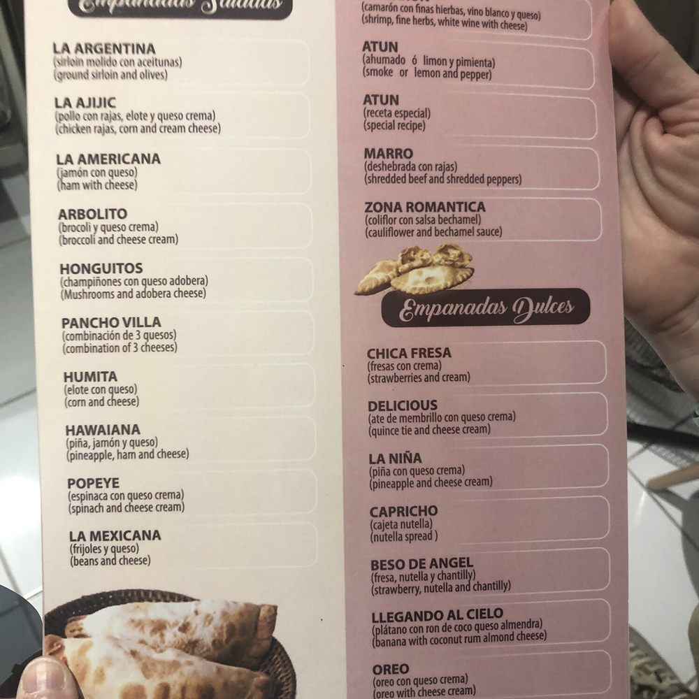 Menu Menu