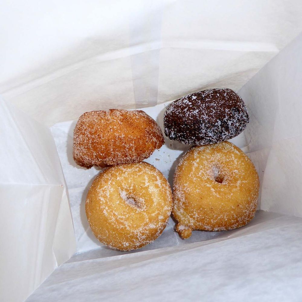 Satellite Doughnuts - Small donuts in a small bag - Donuts Near Me - Kennebunkport, Maine Satellite Doughnuts - Small donuts in a small bag - Donuts Near Me - Kennebunkport, Maine