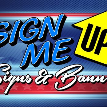 Sign Me Up Signs - Logo - Engraving Near Me - Florence, Kentucky Sign Me Up Signs - Logo - Engraving Near Me - Florence, Kentucky