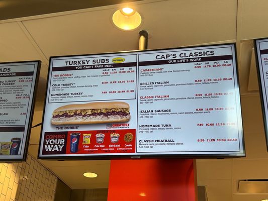Menu photo 3 Capriotti's Sandwich Shop Charlotte, NC Menu photo 3 Capriotti's Sandwich Shop Charlotte, NC