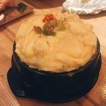 Dolpan Seoul BBQ - The egg volcano $3.95 - Korean Near Me - Richmond, British Columbia