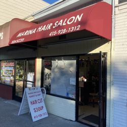 Marina Hair Salon - Outside