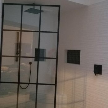 Divine Grace Construction - New shower with rain shower, handheld spray and two jets. - General Contractors Near Me - Bellflower, California