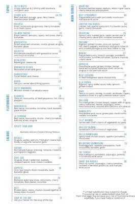 Menu photo 1 Dua Trattoria Frisco, TX Menu photo 1 Dua Trattoria Frisco, TX