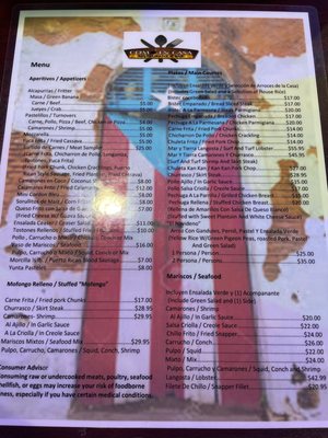 Menu photo 1 Como En Casa Oviedo, FL