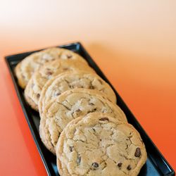 Cafe Perk - Fresh baked chocolate chip cookies mixed and baked in house