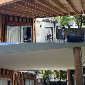 PenGen Drywall - Level 5 pergola done with densarmor drywall - Drywall Installation & Repair Near Me PenGen Drywall - Level 5 pergola done with densarmor drywall - Drywall Installation & Repair Near Me