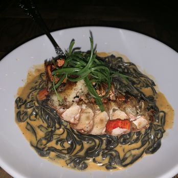 Siena Tavern - Squid ink linguini - Italian Near Me - Chicago, Illinois Siena Tavern - Squid ink linguini - Italian Near Me - Chicago, Illinois