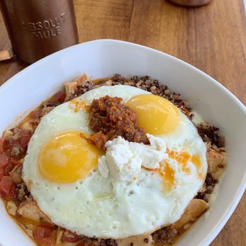 Breakfast Kitchen Bar - Chicken Brussels Sprouts Quinoa Bowl Lunch - Breakfast & Brunch Near Me - Phoenix, Arizona Breakfast Kitchen Bar - Chicken Brussels Sprouts Quinoa Bowl Lunch - Breakfast & Brunch Near Me - Phoenix, Arizona