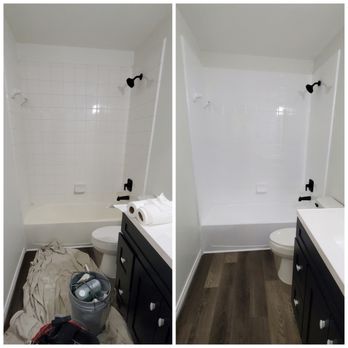 Affordable Tub Refinishing - Tile and tub refinishing - Refinishing Services Near Me - Houston, Texas