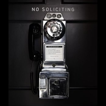 No Soliciting Bar - an old pay phone - Lounges Near Me - Dublin, Ohio No Soliciting Bar - an old pay phone - Lounges Near Me - Dublin, Ohio