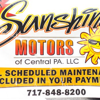 Sunshine Motors - Used Car Dealers Near Me - York, Pennsylvania
