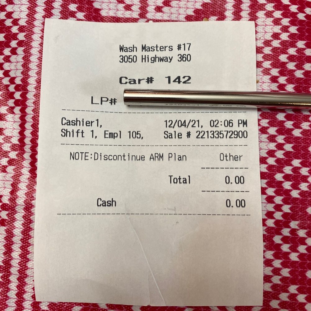 Wash Masters Euless - Well - hopefully this is a legit cancellation and proof there of ! - Car Wash Near Me - Euless, Texas Wash Masters Euless - Well - hopefully this is a legit cancellation and proof there of ! - Car Wash Near Me - Euless, Texas