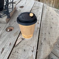 Java Rock - Hoss , they give you a coffee been covered white chocolate.
