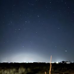 Tumbleweed Lounge - Night sky from the bar