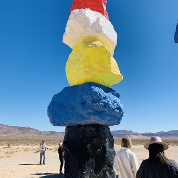 Seven Magic Mountains - Public Art Near Me - Las Vegas, Nevada
