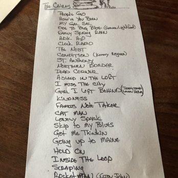 Buffalo Distilling Co - Their set list! - Distilleries Near Me - Buffalo, New York