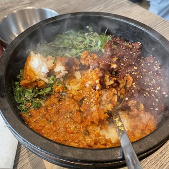 Cho Dang Tofu - Baby octopus hot stone bop so so good - Korean Near Me - Bellevue, Washington Cho Dang Tofu - Baby octopus hot stone bop so so good - Korean Near Me - Bellevue, Washington