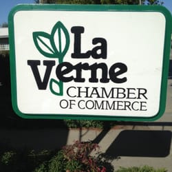 La Verne Chamber of Commerce - Store front sign & logo