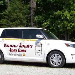 Dependable Appliance - Our 2008 service vehicle - often seen in-town