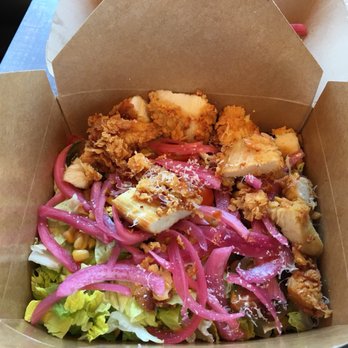 Holdaak Fried Chicken - Fried Chicken Salad - Chicken Shop Near Me - Fullerton, California