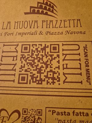 Menu photo 5 La Nuova Piazzetta Rome, RM Menu photo 5 La Nuova Piazzetta Rome, RM