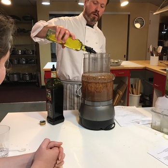 The Seasoned Chef - Making a fresh vinaigrette salad dressing - Cooking Schools Near Me - Aurora, Colorado The Seasoned Chef - Making a fresh vinaigrette salad dressing - Cooking Schools Near Me - Aurora, Colorado