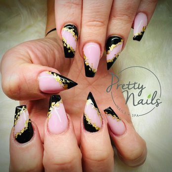 Pretty Nails - BlackPinkGold - Nail Salons Near Me - Rockledge, Florida Pretty Nails - BlackPinkGold - Nail Salons Near Me - Rockledge, Florida