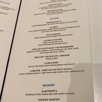 Estiatorio Milos - Greek Near Me - Montreal, Quebec