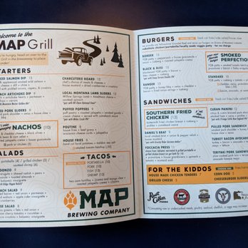 MAP Brewing Co - Menu - Breweries Near Me - Bozeman, Montana