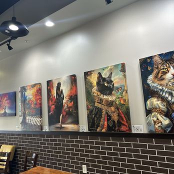 It's A Grind Coffee House - Beautiful Ambiance and tasty food and coffee! Art for sale too! - Coffee & Tea Near Me - San Leandro, California