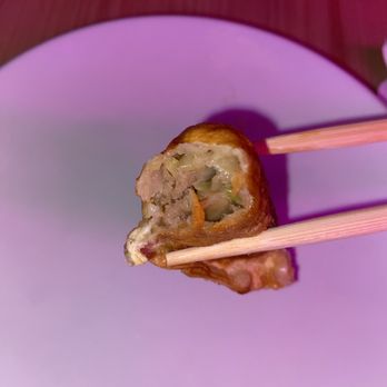 Moshi Moshi - filling of gyoza - Sushi Bars Near Me - Miami Beach, Florida Moshi Moshi - filling of gyoza - Sushi Bars Near Me - Miami Beach, Florida